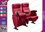Full Fabric Covered Cinema Theater Chairs For Home Theater With Cupholder
