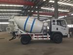 Sinotruk 7cbm Concrete Mixer Truck , Construction Concrete Transport Truck