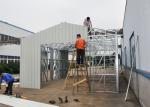 Light Gauge Steel Frame Prefabricated Metal Car Parking Sheds Low Cost Quick