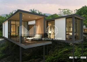 China Weather Resistance Modern Modular Homes , Contemporary Prefabricated Homes factory