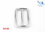 40mm Inner Size Metal Slide Buckle Square Ring Nickle Color For Handbag