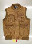 888 Men's PU vest jacket coat
