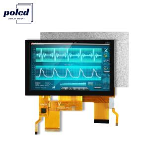 China 800x480 Resolution Lcd Tft Display Panel Rgb Color St7262 Capacitive Touch Panel on sale
