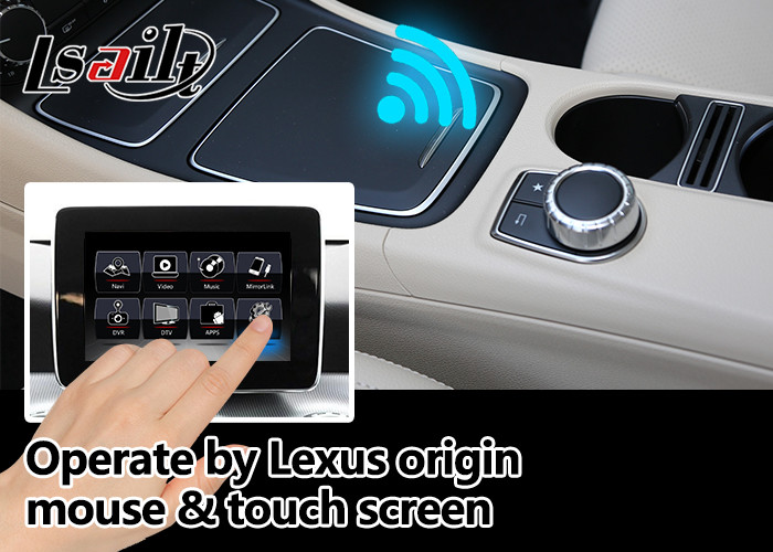Video Interface Car Navigation Box For Mercedes Benz Gla Mirrorlink , Rearview ( Ntg 5.0 )