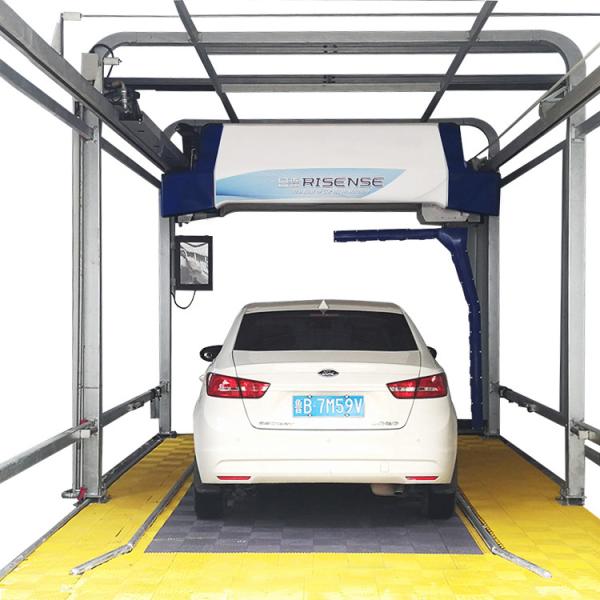 Hot-dip Galvanized Touchless Car Wash Machine with Built-in Quick Air Drying