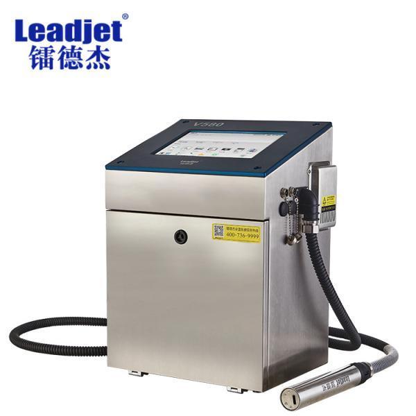 China V580 Continuous Batch Coding Machines 120m / Min 220Volt 60HZ Power factory