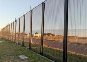 China Galvanized Steel Durable 358 Anti Climb High Security Anti Theft Wire Mesh Fence factory
