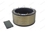 Power Carbon Brush Electrical Slip Ring With Through Bore For Industry