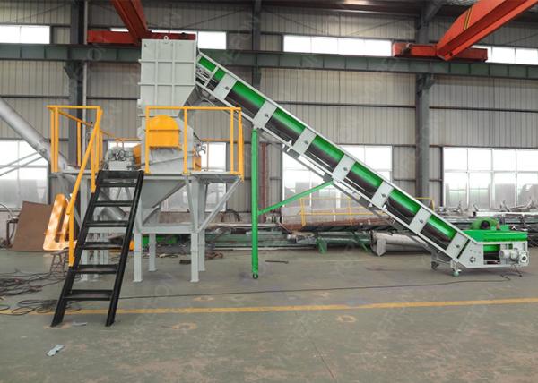 HDPE Plastic Film Shredder SNPC - 800 , CE SGS Certification Crusher Machine