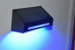 Solar Outdoor Light RGB Changing Waterproof Wall Light LED Garden Light Battery
