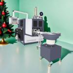 Label Paper Adhesive Sticker Non-Stop Automatic Turret Rewinder with 4 Four