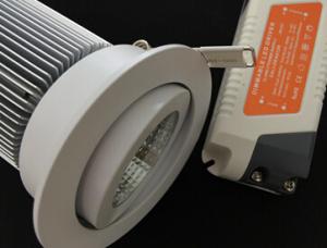 China COB LED downlight 10W with dimmable led driver factory