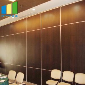 China Collapsing Sliding Doors Acoustic Partition Walls For Classroom 600 Width factory