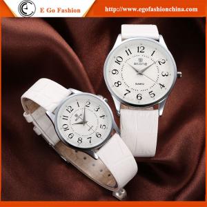 China SK04 Couple Watch Leather Watch Man Watch Woman Watch Business Watches Quartz Gift Watch factory