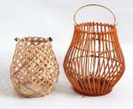 Hot Sale Led Lantern Indoor And Outdoor Decoration Natural Handmade Rattan Weave