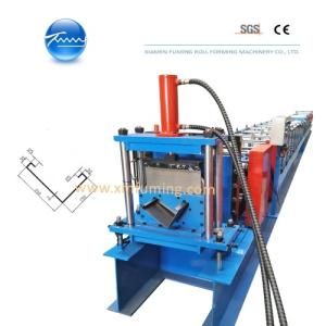 China Vertical Post Container House Roll Forming Machine Automatic Hydraulic Cutting factory