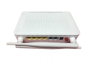 China OS-GU04G2VW Lightweight GPON ONT Durable Plastic Material DC 12V 4GE+2POTS+WIFi Realtek chip factory