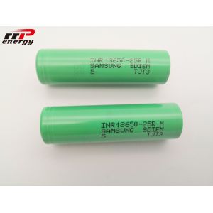 Power Tool 20A Lithium Phosphate Rechargeable Battery INR18650 25R One Year