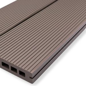 China Long-Lasting WPC Decking Panel 3000mm X 140mm X 25mm with Anti-Slip Surface and 20 Years Longevity on sale