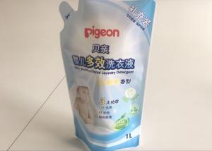 China 1L Daily Chemical Industrial Flexible Packaging Stand Pouch Replaceable With Customized Spout factory