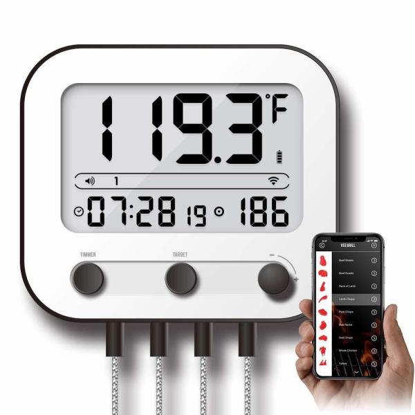 Wifi Bluetooth digital kitchen thermometer / Digital oven Thermometer 140 x 122