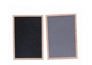 China 12 X 16 Diy Felt Letter Board , Custom Letter Board For Tabletop Display factory