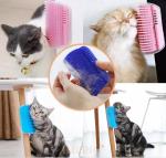 Pet Products Cats Supplies Nailed To Wall Cat Massage Device Self Groomer Pet