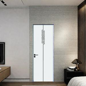 China High-Performance WPC Hollow Door for Soundproofing and Moisture Resistance factory