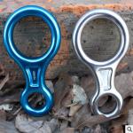 Durable Safety Light Weight 8 Figure Descender Outdoor Climbing Carabiner