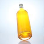 Glass Base Material Screw Cap Sealing Type Spirit Bottle for Whisky Vodka