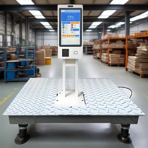 21.5' Smart Ground Scale Platform with IoT LCD Display Touch Screen Thermal