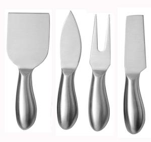 China S/S hollow handle kitchen gadgets cheese tool set in gift box or blister box and color box factory