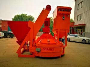 China PMC2500 Refractory Planetary Mixer 90kw Mixing Power High Pressure Washing System factory