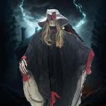 Customzied Halloween Decoration Props Electric Scary Witch Prop