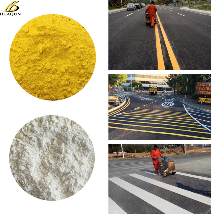 High Adhesive Road Marking Thermoplastic Paint Powder For Highway / Street Construction