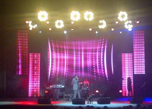 China P3.91 / P4.81 Advertising Led Stage Screen Rental Brightness ≥4500 cd/sqm factory