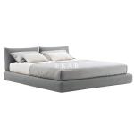 Hot Sale Fashion Exotic Blue Fabric Sleeping Bed