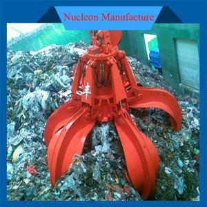 China High Productivity Electro-Hydraulic Timber Grab For Logs with Large Capacity factory