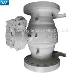 600LB 10 Inch Top Entry Trunnion Ball Valve WCB 3 Pieces Carbon Steel