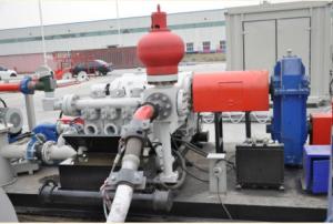 China RMKP-275 Mud Pump Oil Rig API 4# With Steel Skid factory