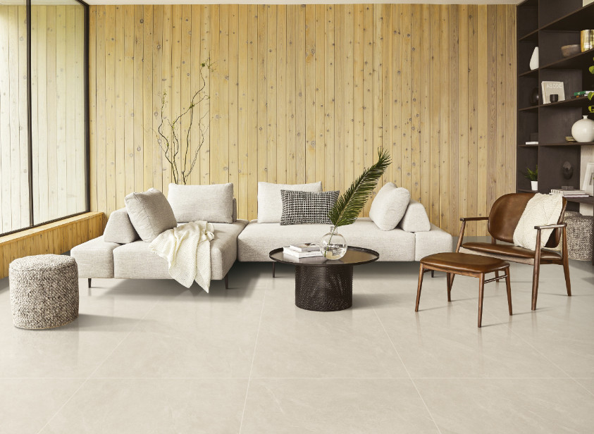 Light Yellow 60x120cm Baby Face Glazed Porcelain Durable Wall Tiles For Living Room And Bathroom