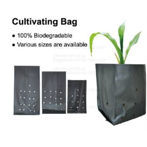 PE CLIPS, CULTIVATING BAG, 100% BIODEGRADABLE VARIOUS SIZE ARE AVAILABLE,GREEN