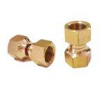 3/8" Brass Tube Fitting Connector Union Internal Flare Swivel Fitting