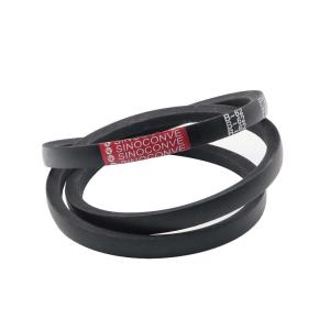 China Polyester Cotton Canvas B91 Industrial Wrapped Rubber V Belt factory
