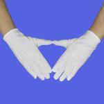 17cm 19cm Military Parade White Ceremonial Gloves 140g/Sqm 160g/Sqm