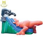 Hansel factory price outdoor kids commercial inflatable water slide for sale