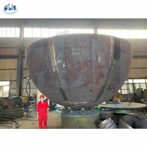 China Carbon Steel Hemi Tank Head Q345R 5388mm Diameter 66 Mm factory