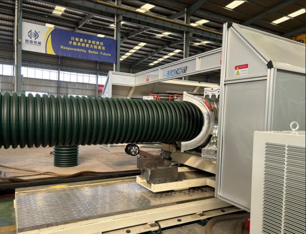 Double Single Wall Pipe Corrugator PP Plastic Corrugated Pipe Production Line