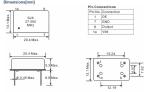 Thru Hole 8 Pin DIP Half-Size VCXO 1-80MHz 3.3V Or 5V CMOS ±50ppm