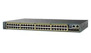 China LAN BASE 370W Cisco 48 Port POE Switch GE 4 SFP WS-C2960X-48LPS-L 5 Slots factory